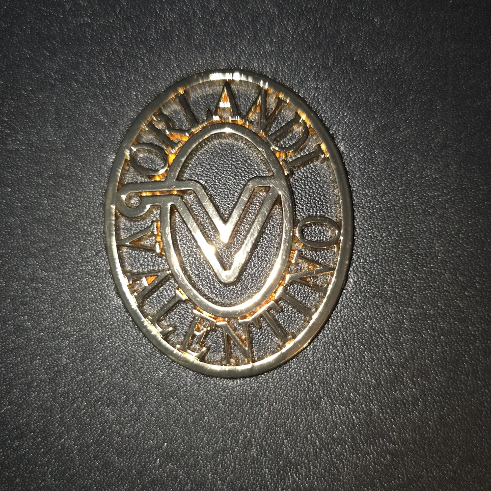 Valentino Black Crossbody with Gold Accents - Picture 7 of 9